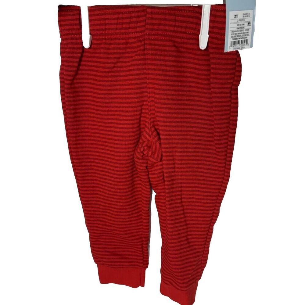 Cat & Jack Toddler Valentine Red Skate Hearts 2pc Outfit Shirt & Sweatpants NEW! - Picture 5 of 11